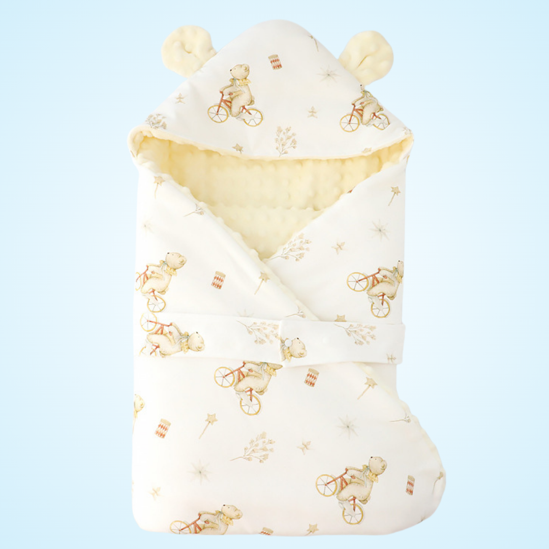 Baby Swaddle Hooded Sleeping Blanket