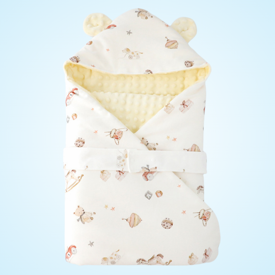 Baby Swaddle Hooded Sleeping Blanket