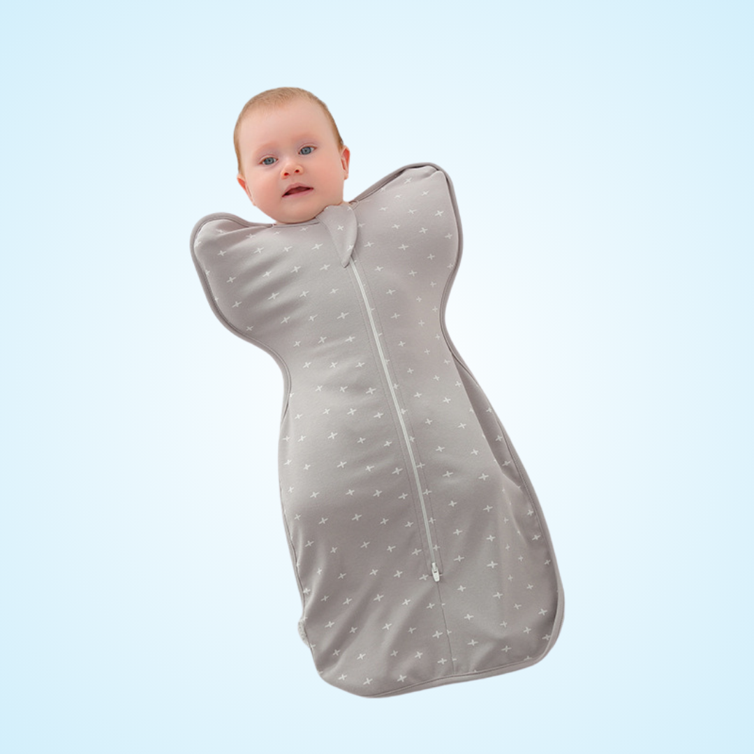 Sleeping Baby Swaddle Front Zipper