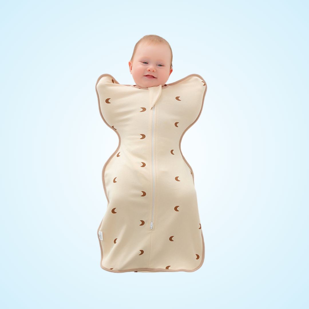 Sleeping Baby Swaddle Front Zipper