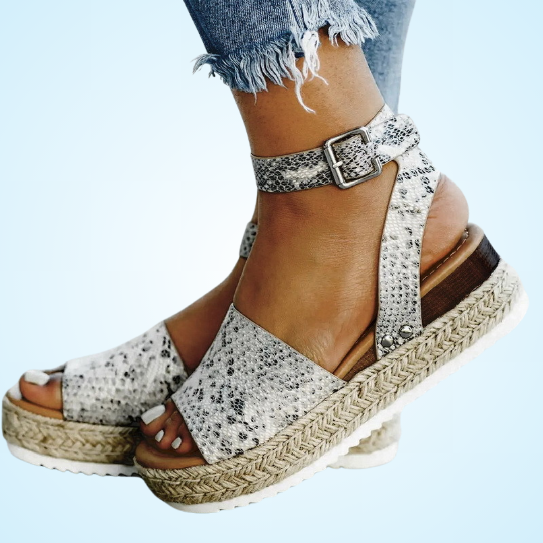 Orthopedic Beach Sandals Women Fish Mouth Style