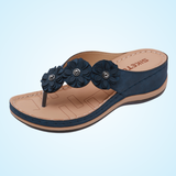 Orthopedic Woman Slip On Wedge Walking Sandals
